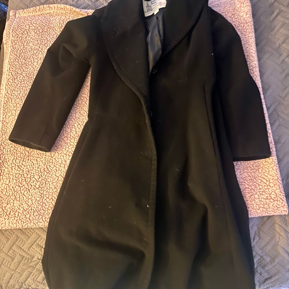 London Fog Classic Black Trench Coat